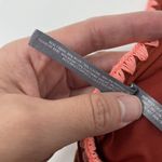 Aerie Size M Dark Orange Tie Cross Back Swim Top Photo 5