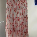 Trixxi Sheer Floral Tiered Overlay Mini Dress Photo 1