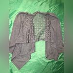 Poof! Knit High Low Cardigan Women’s Size M Photo 3