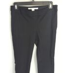 Diane Von Furstenberg  Women Solid Mid Rise Side Zipper Skinny Jeans Black Size 6 Photo 1