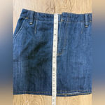 J.Crew  Denim mini skirt in resin wash size 27 Photo 2