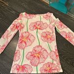 Lilly Pulitzer LILY Pulitzer long sleeve top cotton spandex blend x-small Photo 4