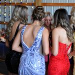 Berlin Nova Gorgeous Berlinova Purple sequined  homecoming dress Photo 4