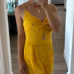 Iris Yellow Floral Romper Photo 1