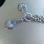 Fashion Necklace Sparkle hearts Silver Photo 4