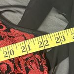 Scarlett Women’s Sparking Red black Evening Party Dress Plus Size 20W Glam New Photo 13