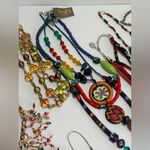 Mixed Fashion Costume Jewelry Lot Beaded Necklaces Boho Fringe 16 pcs 1.5 lbs Pink Photo 3