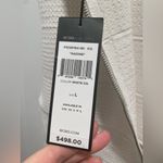 BCBGMAXAZRIA New White Sparkle Bodycon Dress Photo 3