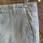 Seven7 jeans denim striped utility skirt size 12 Photo 1
