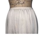 Shadowline Long 30” White/Ivory Half Slip Women Size Medium Vintage White Photo 2
