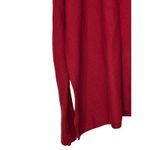 J.‎ Jill Women Sweatshirt Knit Pullover Long Sleeves Crew Neck Cotton Red Large Photo 8