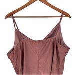 Zenobia  Mauve Ruched Stretch Cami Top size 3X runs small NWT Photo 3