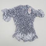 Vintage 90s Silver Bubble Popcorn Shirt Size M Photo 5