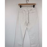 AGOLDE Womens Jeans White Riley High Rise Straight Crop Denim Button Fly Size 27 Photo 9
