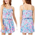 Lilly Pulitzer NWOT Treasure Trove Zana Romper Womens Size Medium Sirens Beach Photo 1