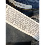 Forever 21  High Rise Flare Size 26 Blue Denim‎ Retro Stitching Cowgirl Hippie Photo 4