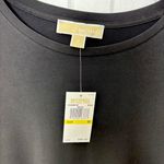 Michael Kors MICHAEL Black Blouse long bell sleeves and gold-tone stud details M Photo 5