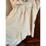 Prómesa Women's Promesa Linen Blend Romper Oatmeal Beige Size small NWT Photo 8