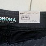 Sonoma NWT! Faded Black Relaxed High Rise Pleaded Front Jean Size 2 Photo 11