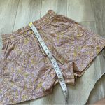 J.Crew  Eco Printed Paddle Shorts Paisley Print Purple (XXSmall) Photo 5