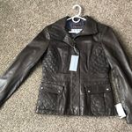 Marc New York NWT Women’s - - Andrew Marc - Leather Jacket Soft leather Photo 4