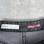 Pilcro Anthropologie  Jeans Womens 26 Black Denim High‎ Rise Slim Fit Rhinestone Photo 4