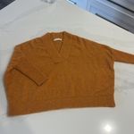 Anthropologie  V-Neck Swearer Orange Photo 1