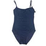 La Blanca $129 Fluid Lines Lingerie One Piece w/ Mesh Detail - Indigo US 4 S Photo 1