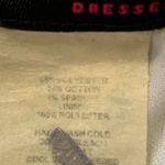 Vintage 90s Halter Dress Green Striped Printed Flowy Handkerchief Hem Spring Size M Photo 11