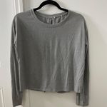 H&M Gray Activewear Long Sleeve Photo 1