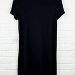 EXPRESS Black T-Shirt Dress Short Sleeves Stretchy Size Small NWT Photo 1