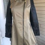 Bebe faux leather trench coat for women Photo 5