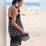 Anthropologie  Sheer Embroidered Mini Dress Photo 1