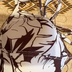Roidal brand bikini swimsuit featuring a brown and white floral print NWT Size 12 Photo 5