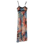 Rampage  Y2K artsy print babydoll maxi dress Photo 1