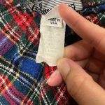 Requirements Vintage  Plaid Midi Skirt Size 9/10 Blue Red Green Elastic Waist Photo 6