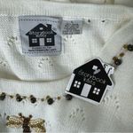 Storybook Knits Golden Dragonflies Sweater Tank Top Large Photo 4