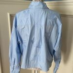 ZARA NWOT Sequined Button Down Shirt Photo 4