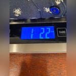 Garnet Hill Garnett Hill Ditsy Floral Drop Waist Shift Dress 12 Button Up Long Sleeve blue Photo 12