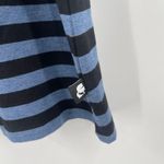 Karl Lagerfeld Top Size Small NWT Stripes Statement Sleeves Short Sleeve Classic Photo 7