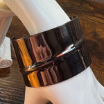 Silver Metallic Cuff Bracelet Photo 0