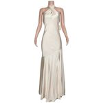 BIRDIE GREY Stephanie Bridesmaid Dress, Matte Champagne, Small Photo 4