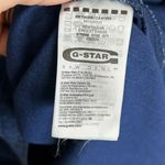 G-Star Womans Size Small Denim Maxi Dress High Low Rope Belt Waist Photo 7