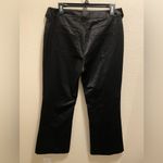 Anna Sui  X INC Wide Leg Satin Black Western Style Pants Size 8 Photo 5