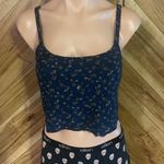 Free People Intimately One Of The Girls Small Navy Floral Brami Top Photo 2