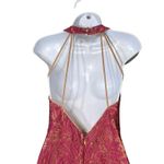 Dress The Population Dress Lace Gold Strappy Cocktail Party USA Pink Photo 10