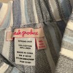 Fresh Produce  Newport Cropped Linen Blend Beachy Stripe Pants | Medium Photo 7