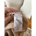 Peanuts Inner Peace Snoopy Tan Floral Graphic Hoodie Size M Photo 6