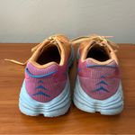 Hoka ‎ Women’s Rincon 3 Running Workout Athletic Shoes 7.5B Orange Pink Blue Photo 1