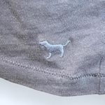 Victoria's Secret grey  PINK V-neck short sleeve top Size Small Photo 1